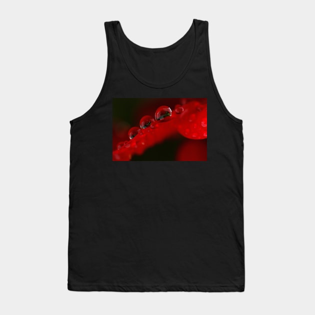 Red magic Tank Top by Z Snapper